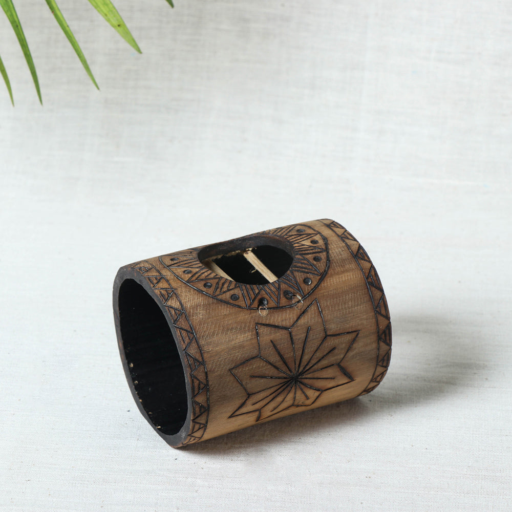 Bamboo Candle Stand