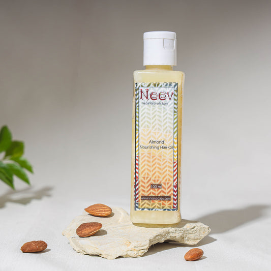 Natural Handmade Almond Nourishing Hair Oil