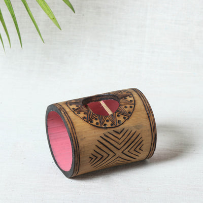 Bamboo Candle Stand