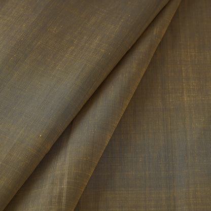 Brown - Original Mangalagiri Handloom Cotton Fabric