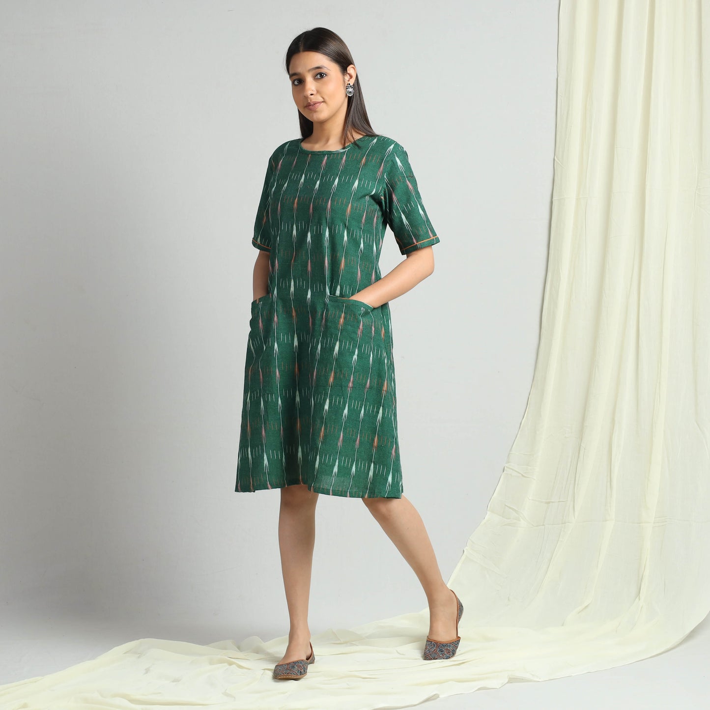 pochampally ikat dress