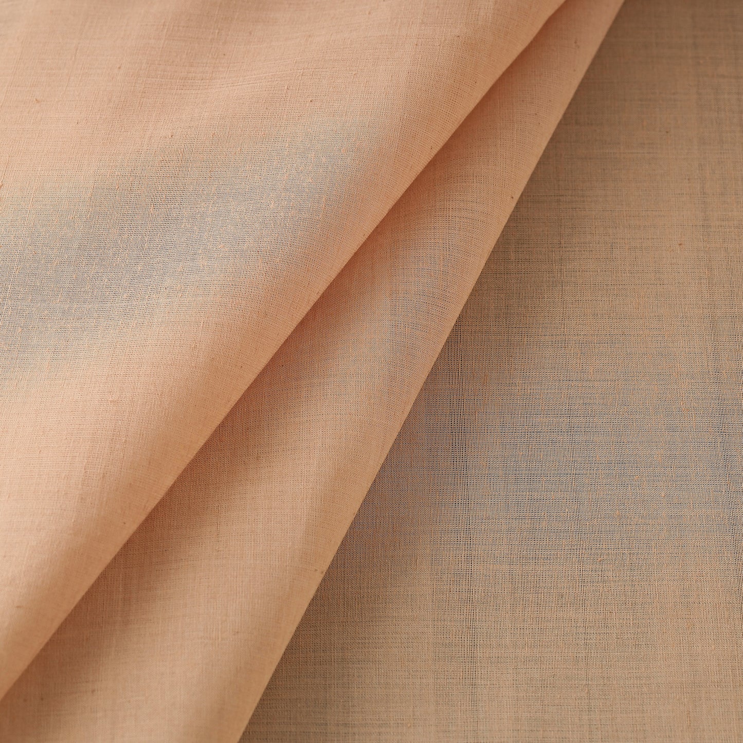 Beige - Original Mangalagiri Handloom Cotton Fabric