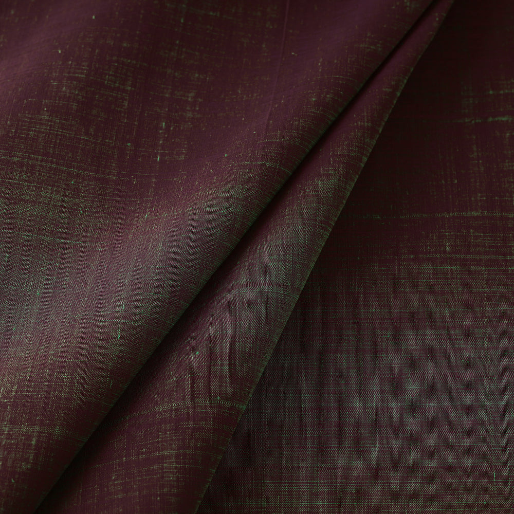 Maroon - Original Mangalagiri Handloom Cotton Fabric