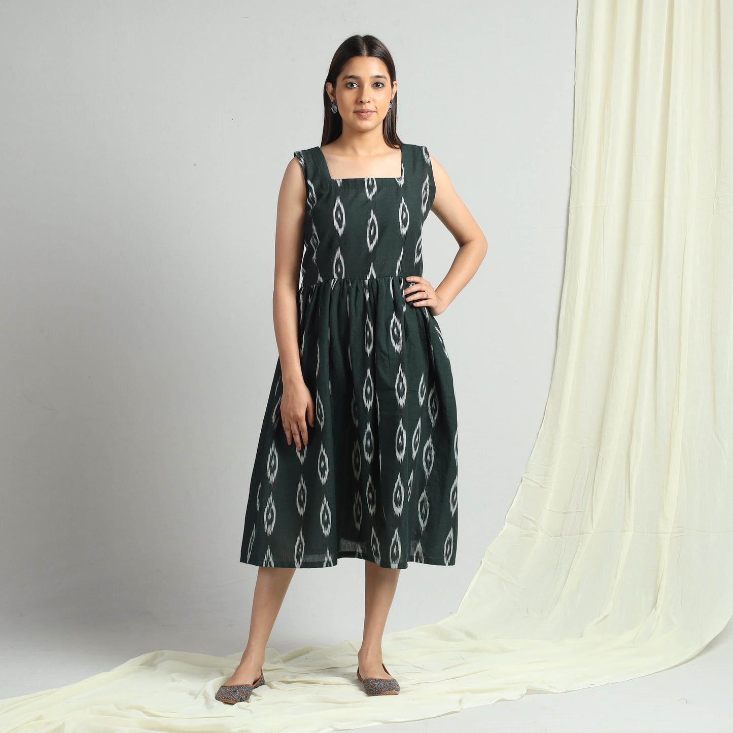 Pochampally Ikat Dress
