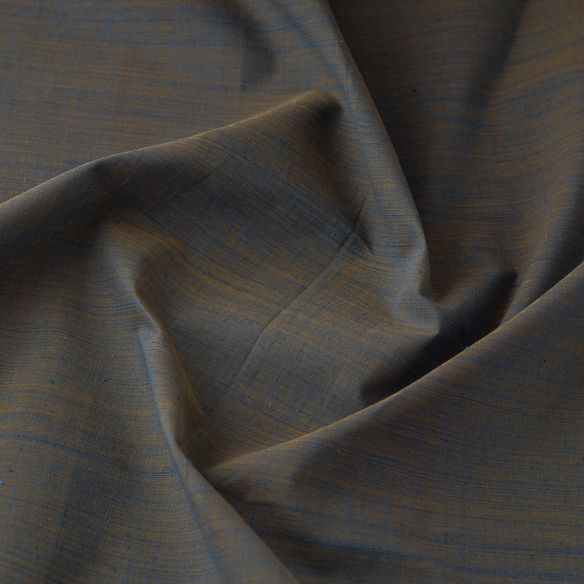 Buy Grey Original Mangalagiri Handloom Cotton Fabric 