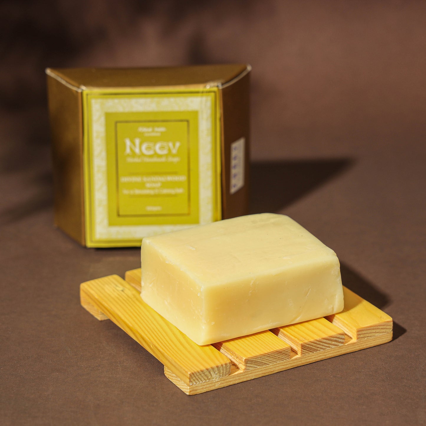 Natural Handmade Divine Sandal Soap - For a Stimulating and Calming Bath