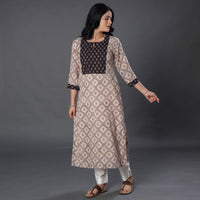 kalamkari woolen kurta