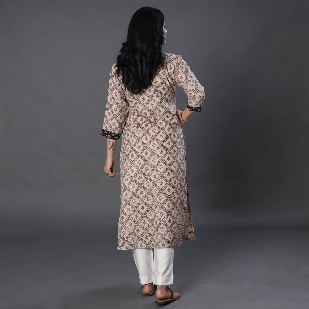 kalamkari woolen kurta