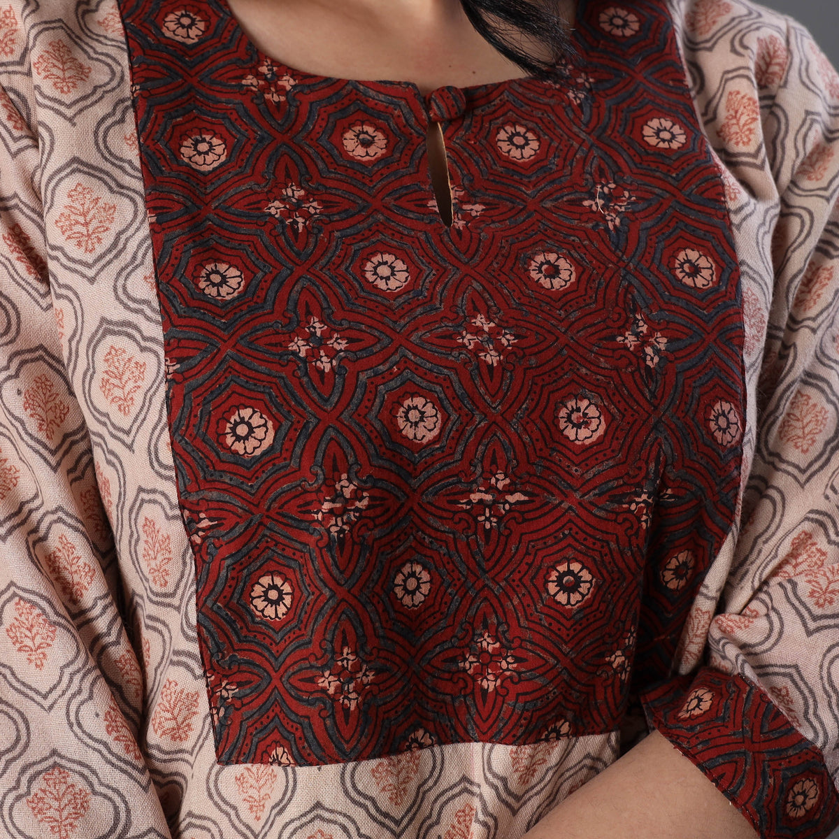 kalamkari woolen kurta