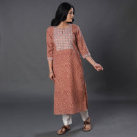 kalamkari woolen kurta