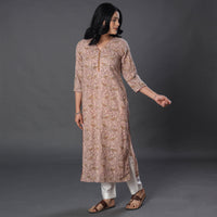 kalamkari woolen kurta