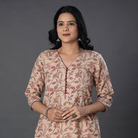 kalamkari woolen kurta