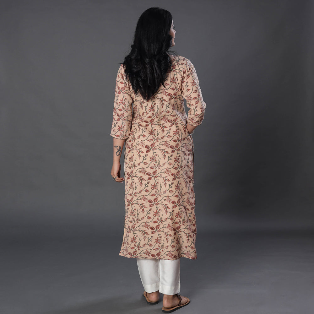 kalamkari woolen kurta