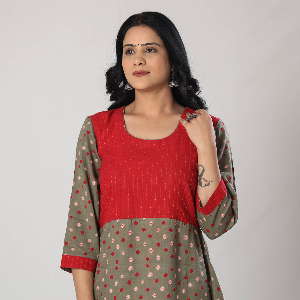 bandhani kurta