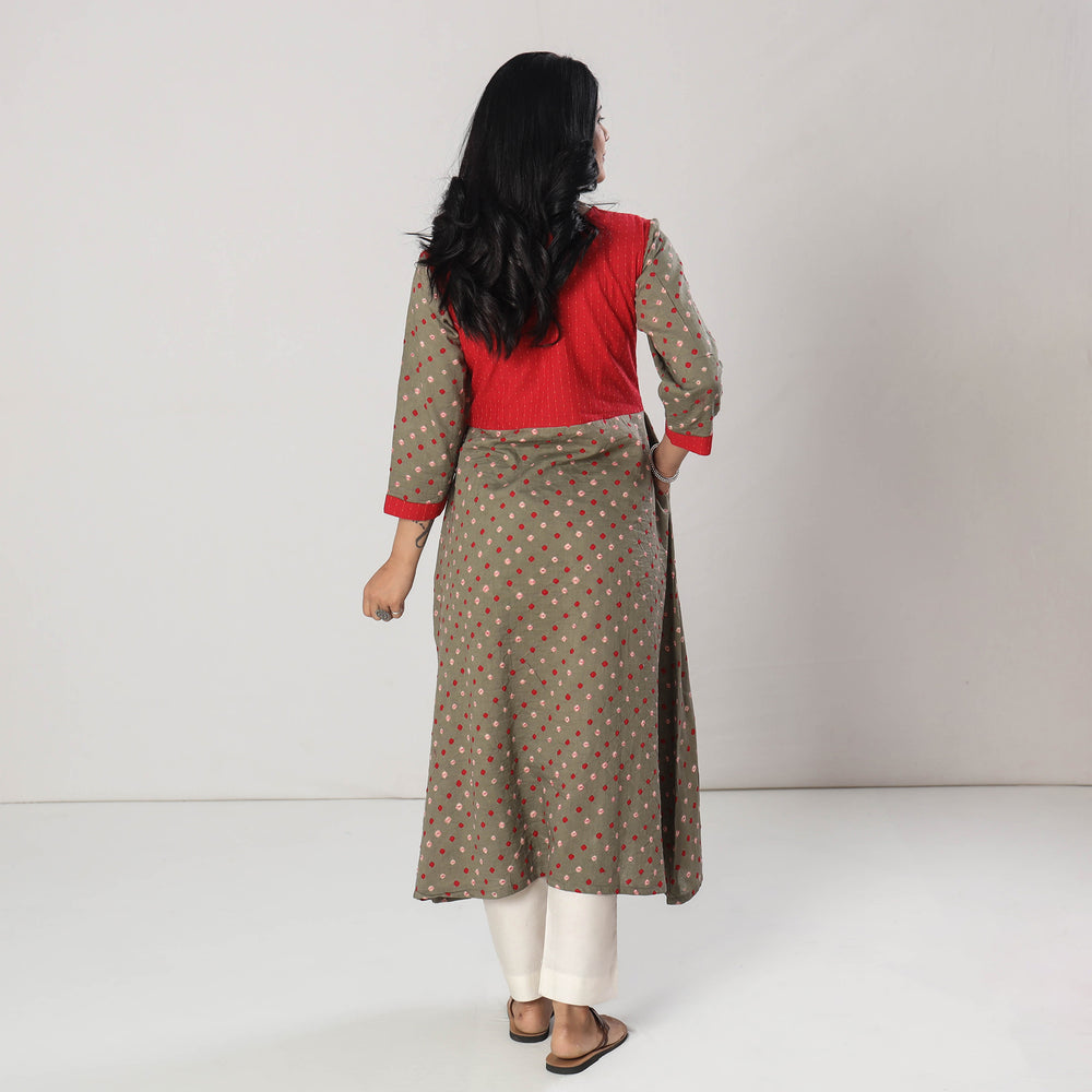 bandhani kurta