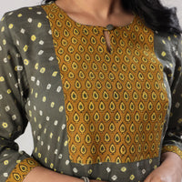 bandhani kurta