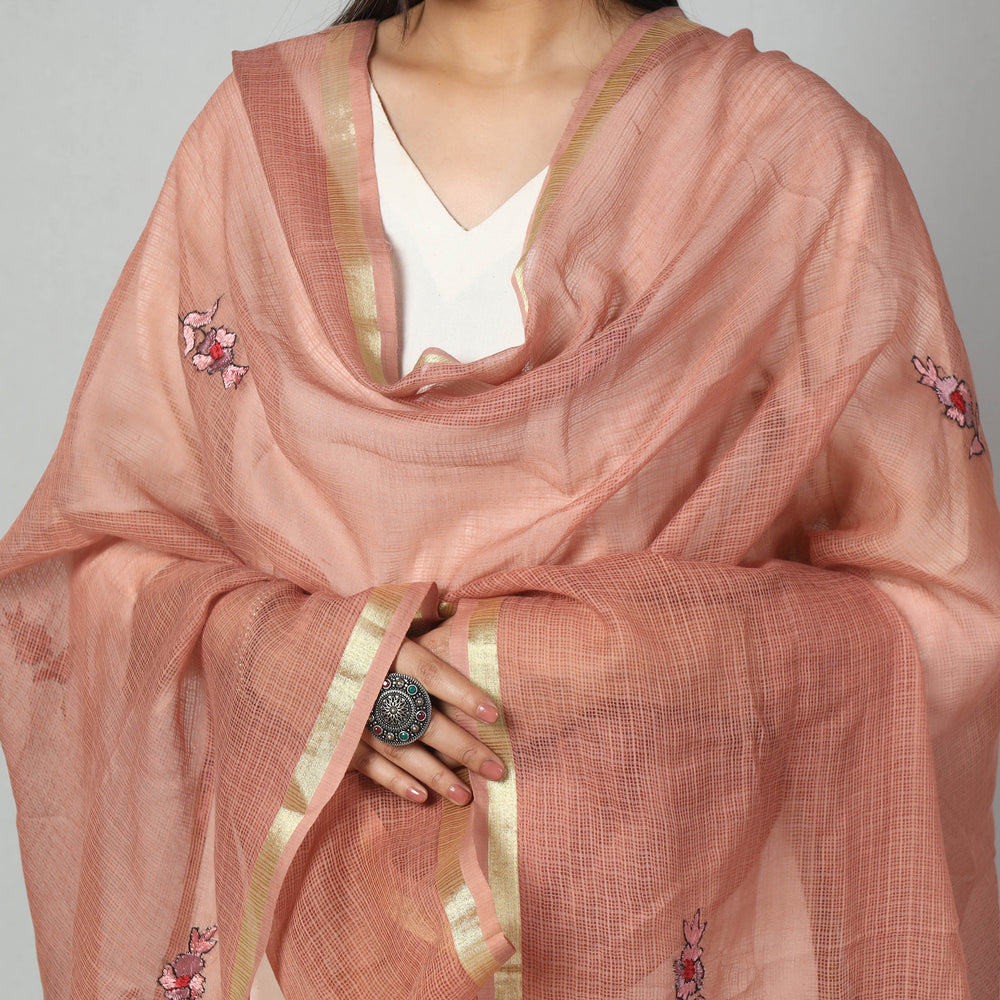 hand embroidery dupatta