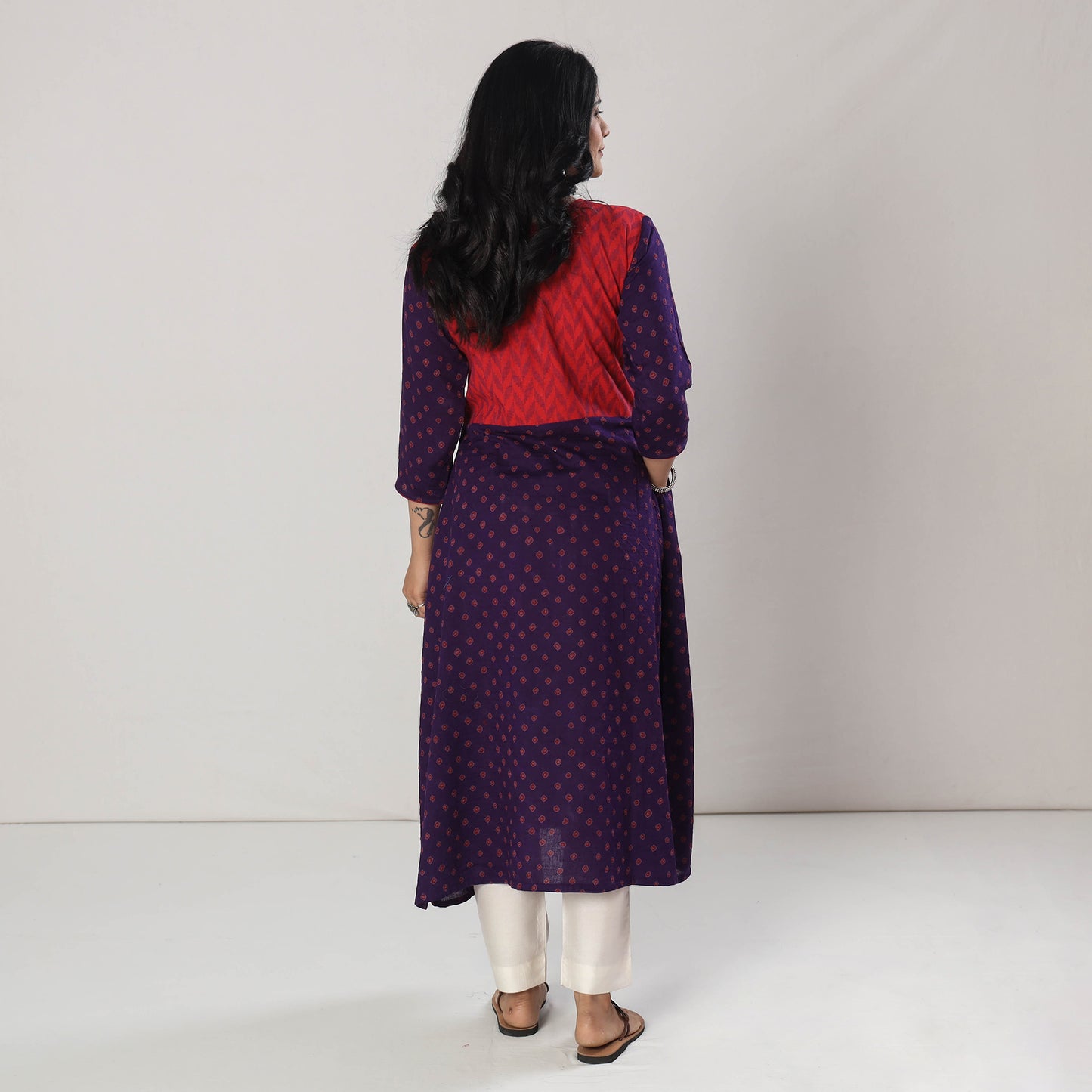 bandhani kurta