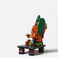 wooden ganesha idol