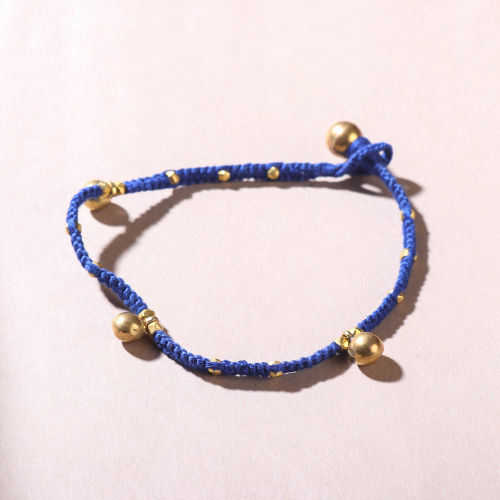 Tribal Odisha Dokra Threadwork Anklet