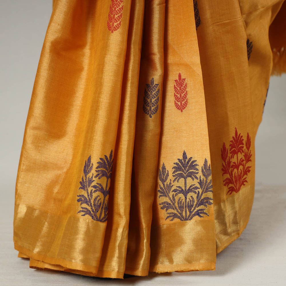 tussar silk saree