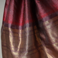 tussar silk saree