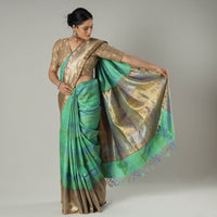 tussar silk saree