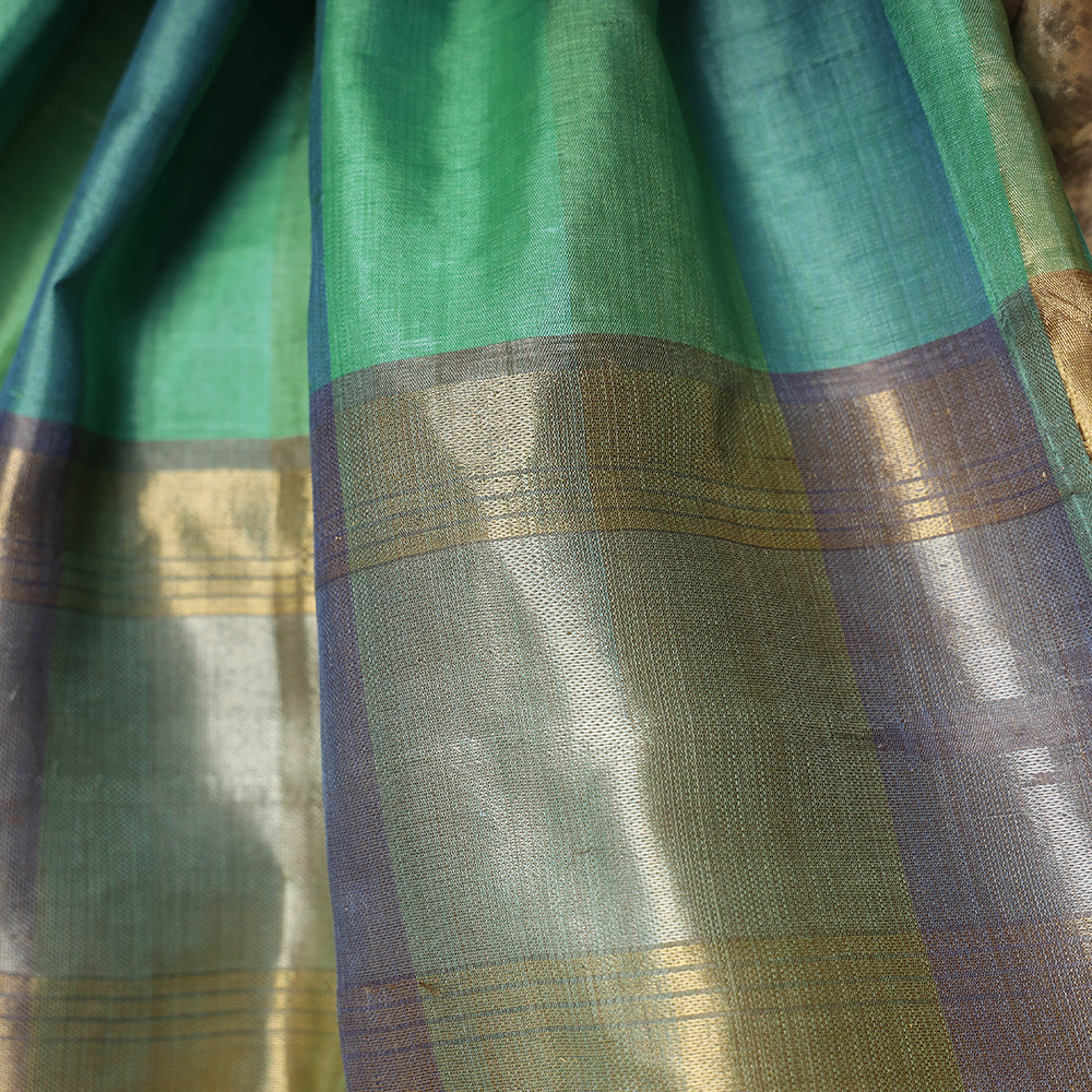 tussar silk saree