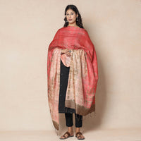 shibori silk dupatta