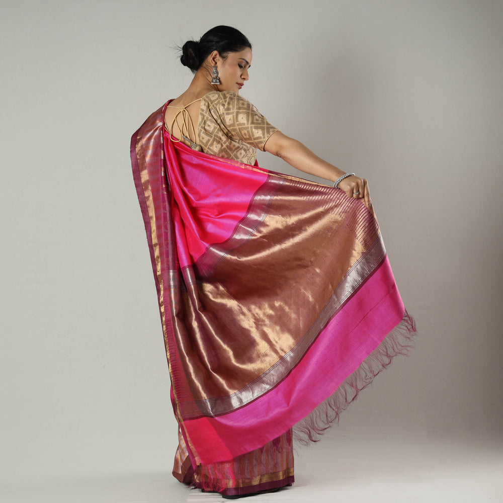 tussar silk saree