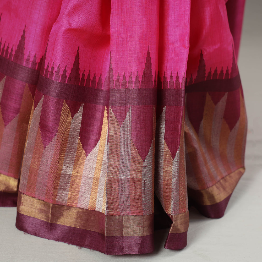 tussar silk saree