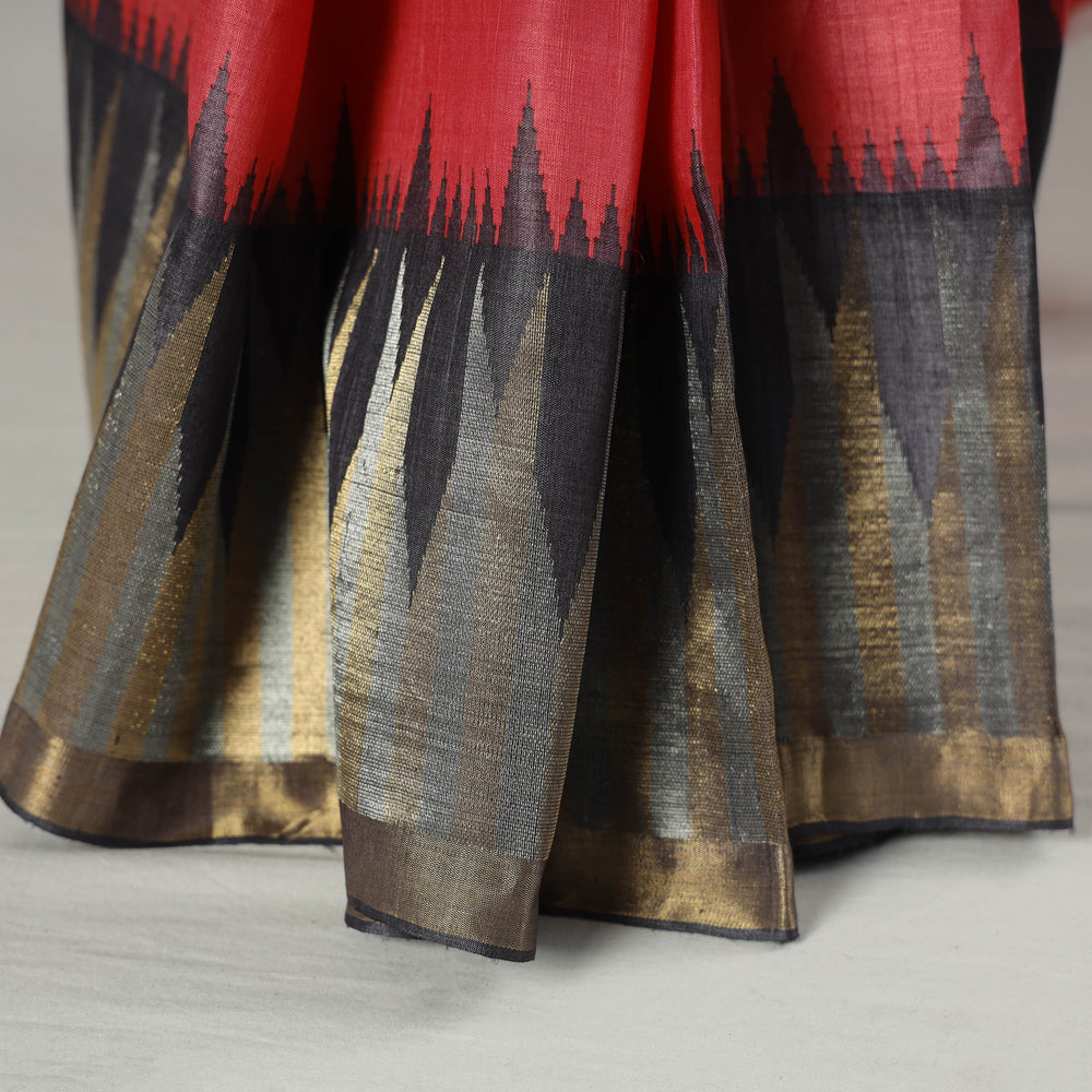 tussar silk saree