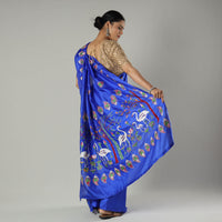 Kantha Embroidery Saree