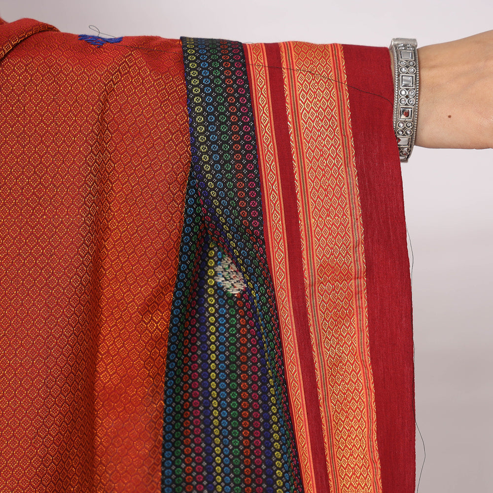  Hand Embroidery Cotton Dupatta