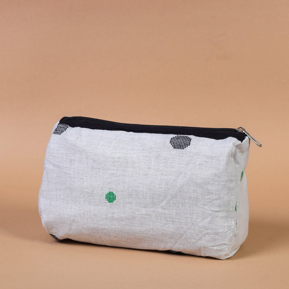 cotton toiletry pouch 