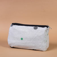 cotton toiletry pouch 