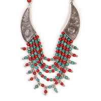 tibetan beadwork necklace