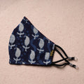  Bindaas Block Print Cotton 3 Layer Snug Fit Face Cover 