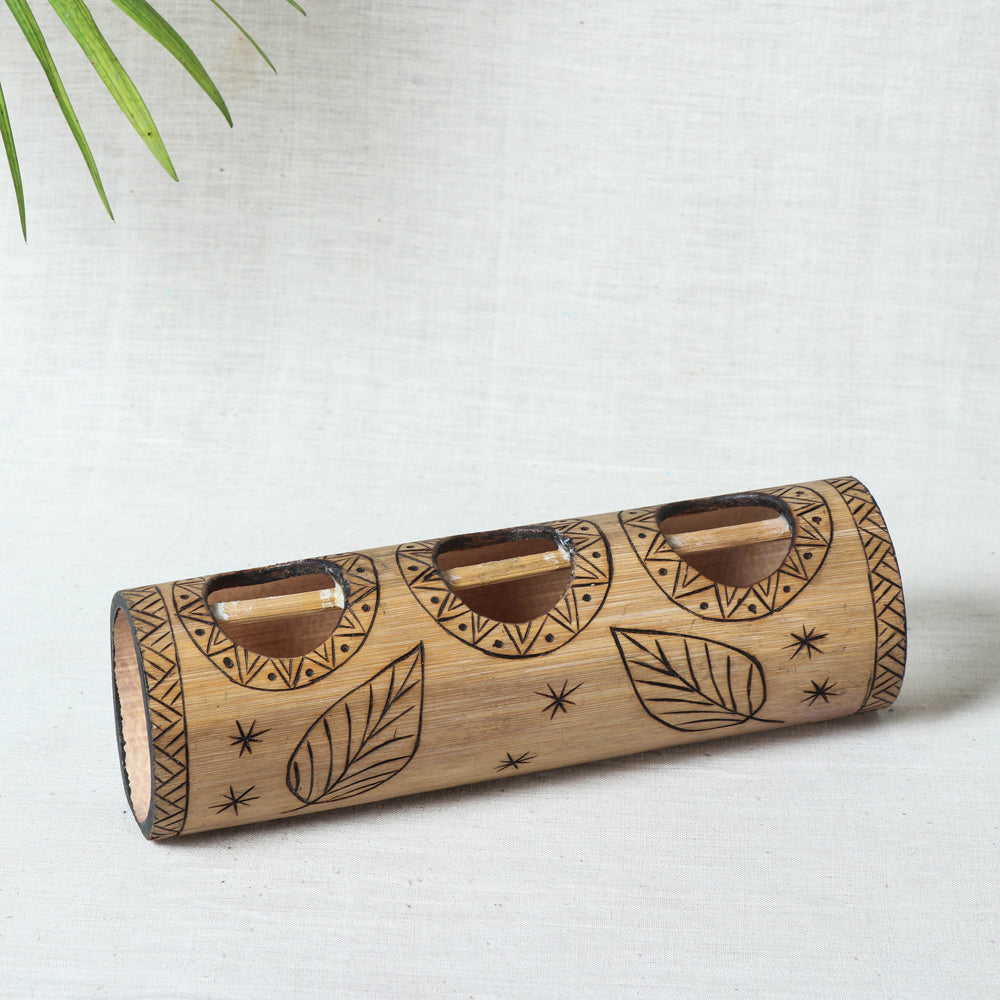 Bamboo Candle Holder