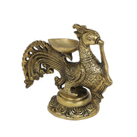 brass metal diya 