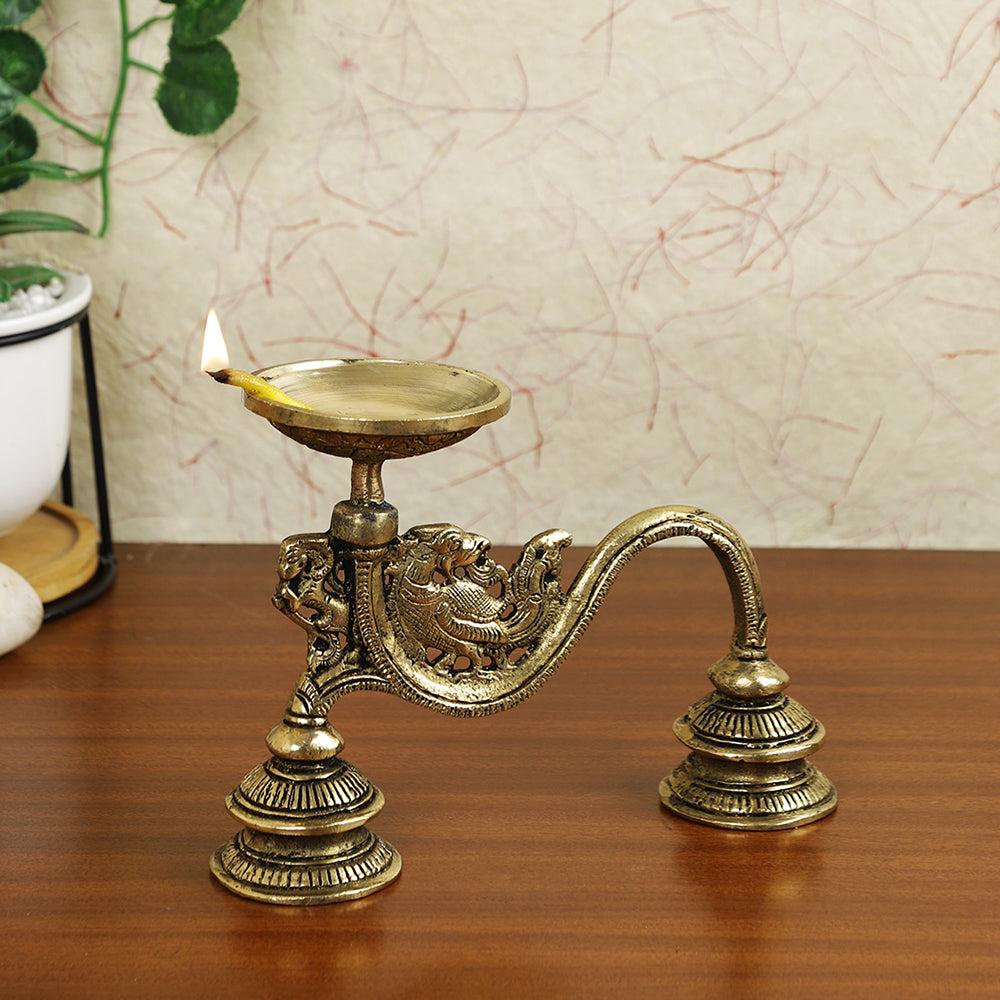 brass diya 