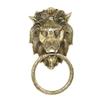 Brass Metal Handcrafted Lion Door Knocker