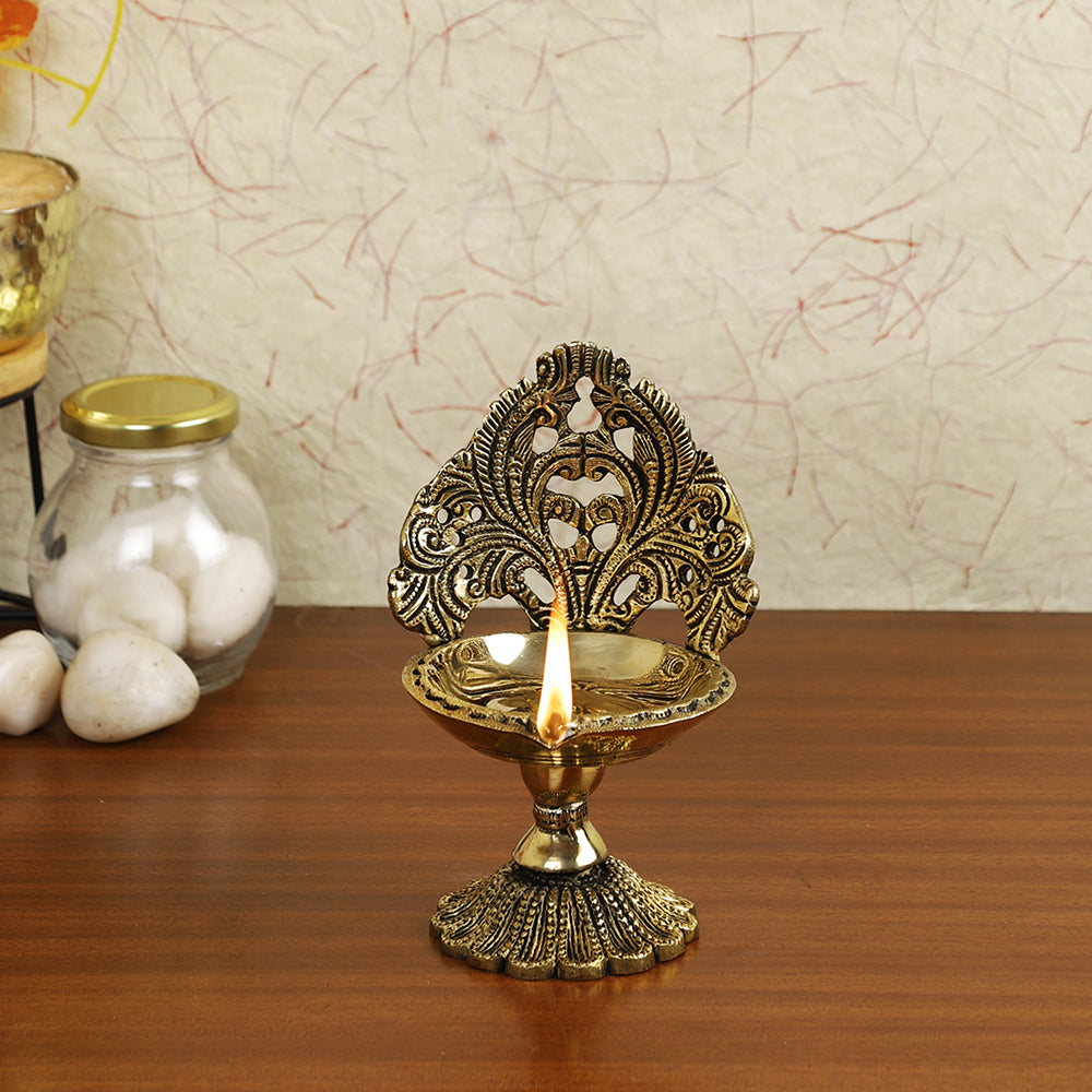 Brass Diya Lamp