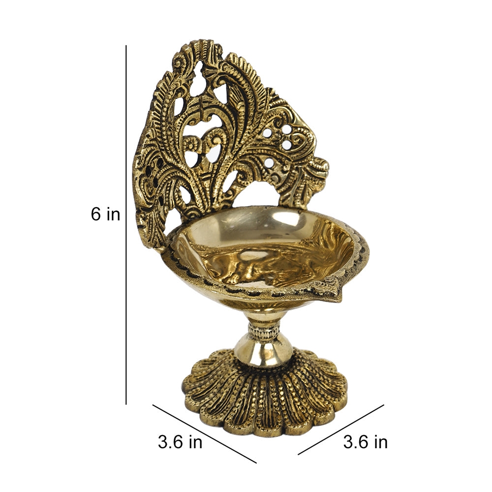 Brass Diya Lamp