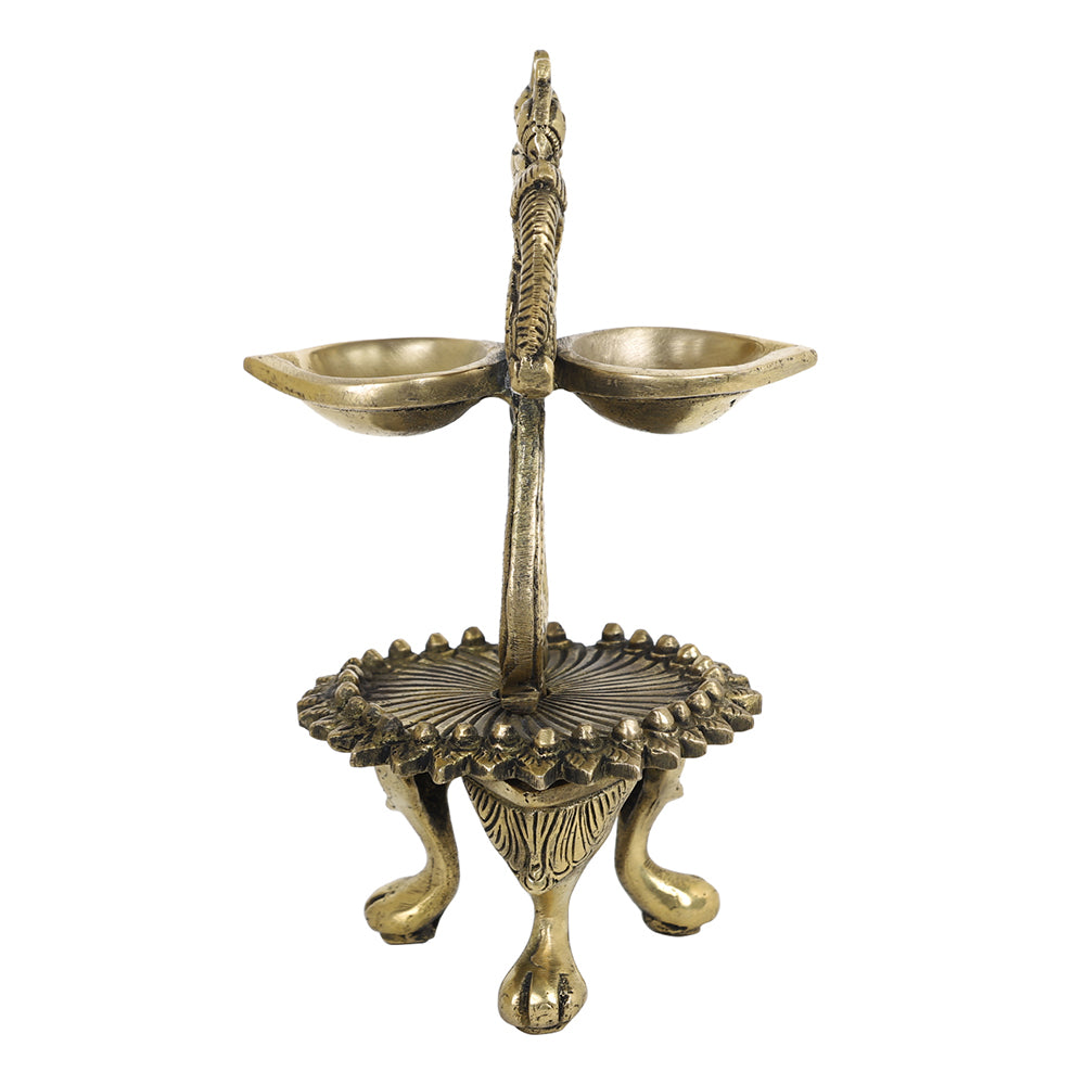 brass diya 