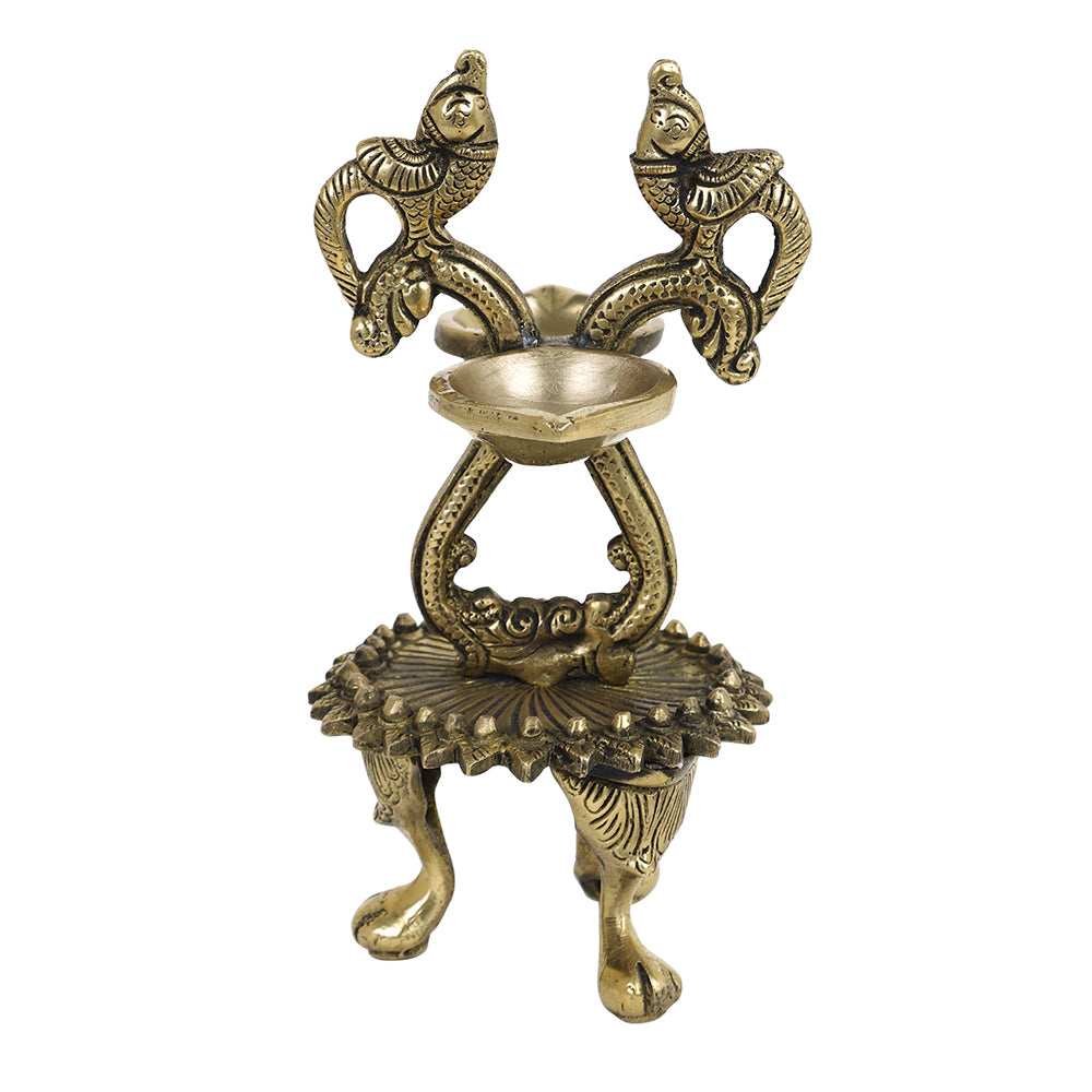 brass diya 