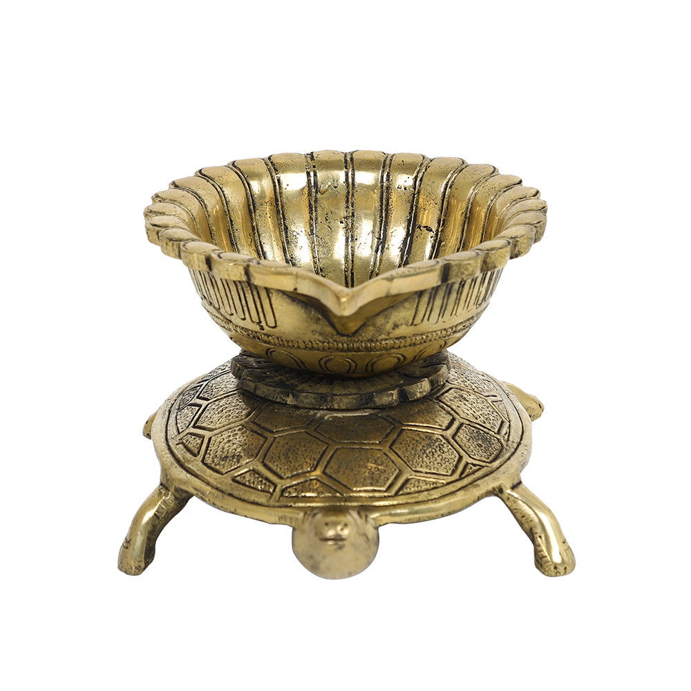 brass diya 