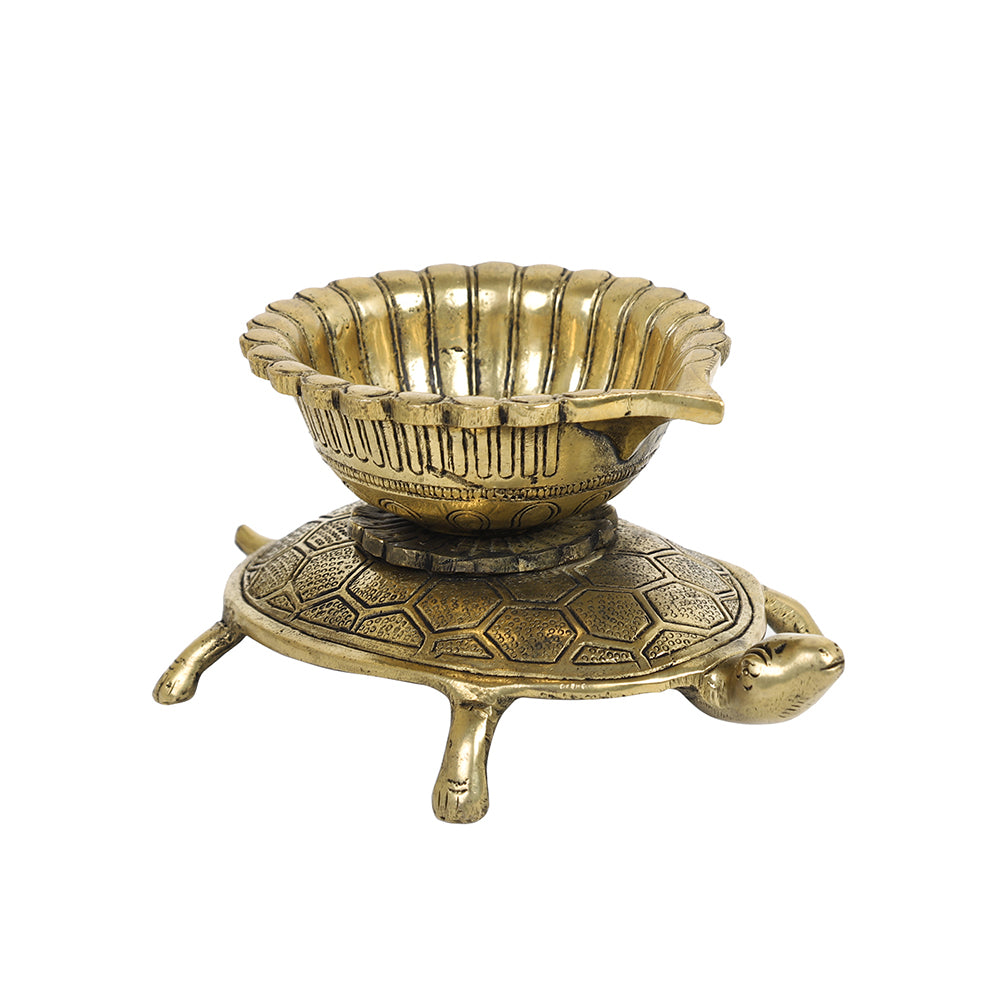 brass diya 