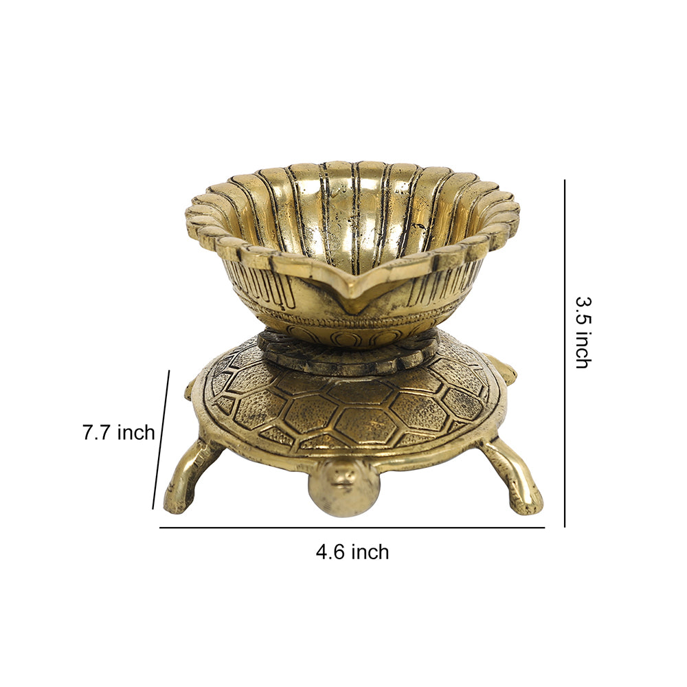 brass diya 