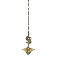 brass hanging diya 